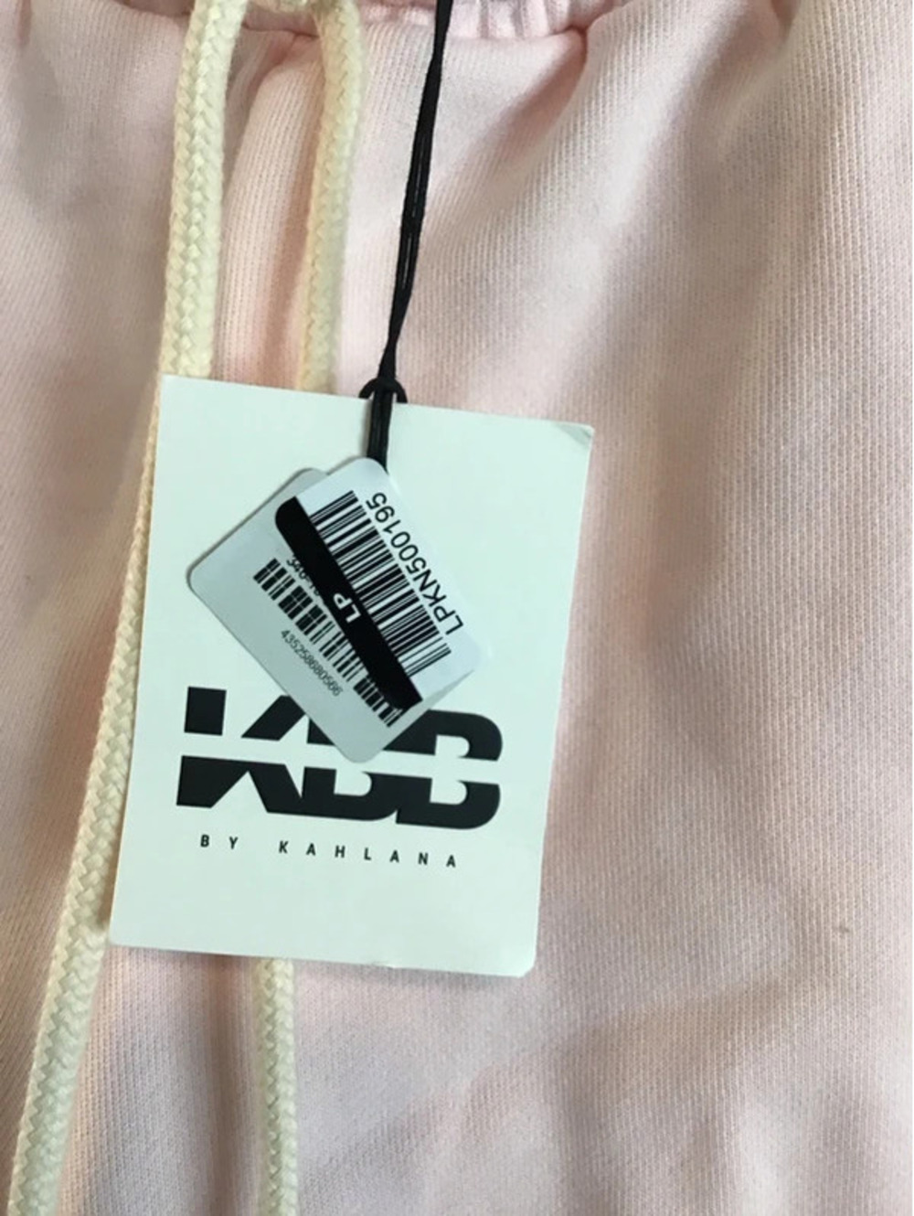 KBB by Kahlana medium terry and fleece shorts, new, pink, cotton - Picture 2 of 6